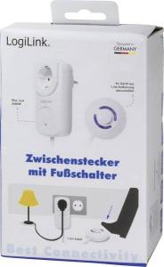 Listwa zasilająca LogiLink przeciwprzepięciowa 1 gniazdo 1.5 m biała (LPS225) 3