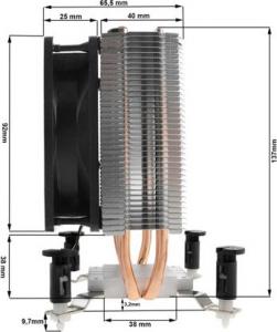 Chłodzenie CPU AAB Cooling Cooling Super Silent P1 PWM Rev.2 (CPR001) 5
