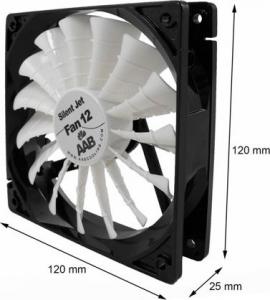 Wentylator AAB Cooling AAB Cooling Silent Jet Fan 12 2