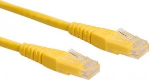 Roline ROLINE UTP- Patch Cable Kat.6, 10m, yellow 10m (21.15.1582) 1