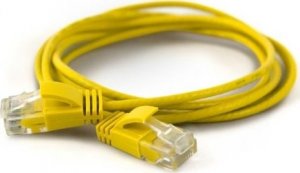 Wantec Wantec wW Patch Cable CAT6A (about 2,8mm) UTP yellow 0,20m (7282) 1