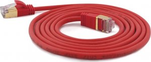 Wantec Wantec Extra dünnesCat.7 RohCable SSTP Patch Cable - 0,25 m - Cat.7 RohCable - S/FTP (S- STP) - RJ- 45 - RJ- 45 - red (7157) 1