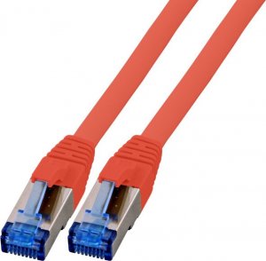 EFB RJ45 Patch Cable S/FTP, Cat.6A,Cat.7 RohCable TPE superflex, 7,5m, red (K5525FRT.7,5) 1