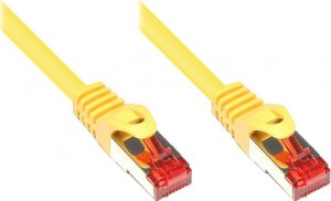 Good Connections RNS Patch Cable with Rastnasenschutz, Cat. 6, S/FTP, PiMF, PVC, 250MHz, yellow, 7,5m, Good Connections (8060- 075Y) 1