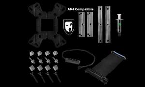 Obudowa Deepcool Genome II + chłodzenie wodne, czarno zielony (DP-ATXLCS-GEN-BKGN3) 6
