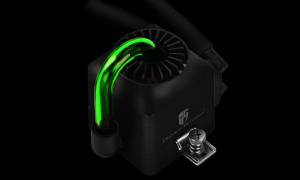 Obudowa Deepcool Genome II + chłodzenie wodne, czarno zielony (DP-ATXLCS-GEN-BKGN3) 9