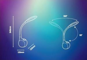 Lampka biurkowa NILSEN Magic LED zielona (5902539148244) 4