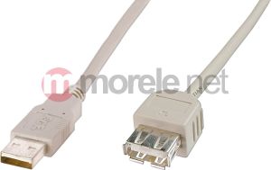 Kabel USB Digitus USB 2.0 AM / AF 3m AK-300202-030-E 1