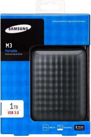 Dysk zewnętrzny HDD Samsung HDD 1 TB Czarny (STSHX-M101TCB) 3
