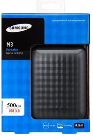 Dysk zewnętrzny SSD Samsung 500 GB Czarny (STSHX-M500TCB) 3