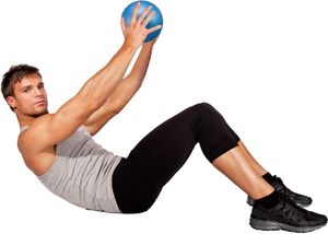 Body Sculpture Piłka do ćwiczeń BB-013 25cm niebieska 3