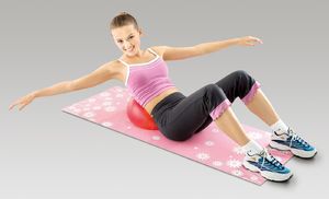 Body Sculpture Piłka do ćwiczeń BB-013 25cm niebieska 5