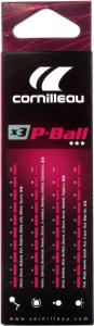 Cornilleau Piłeczki P-Ball ITTF białe 3 szt. 3