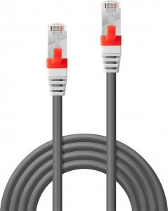 Lindy Patchkabel Cat6(A) SSTP / S/FTP PIMF grau 3.00m 10Gbit (45354) 2