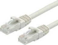 Value VALUE - Patch- Cable - RJ- 45 (M) to RJ- 45 (M) - 15 m - UTP - CAT 6a - shaped, without Haken - gray, RAL 7044 (21.99.0878) 1