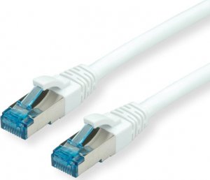 Value VALUE - Patch- Cable - RJ- 45 (M) to RJ- 45 (M) - 7 m - SFTP, PiMF - CAT 6a - halogen free, shaped, without Haken, aground - white (21.99.1976) 1