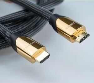 Kabel Roline HDMI - HDMI, 4.5, Czarny Złoty 1