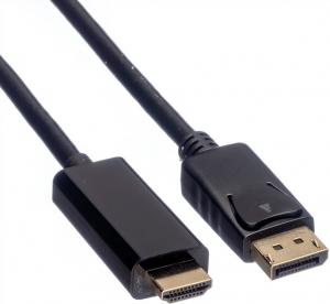 Kabel Roline DisplayPort - HDMI 1m czarny (JAB-3360274) 1