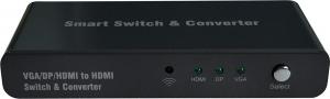 Roline Switch HDMI - HDMI, Display Port, VGA (14.01.3568) 1