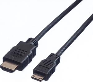 Kabel Value HDMI Mini - HDMI 0.8m czarny 1