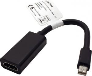 Adapter AV Value DisplayPort Mini - HDMI czarny (12.99.3142) 1