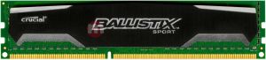 Pamięć Ballistix Ballistix Sport, DDR3, 8 GB, 1600MHz, CL9 (BLS8G3D1609DS1S00) 1