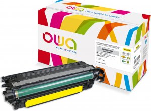 Toner OWA Armor Armor - yellow - Toner cartridge (Alternative for: HP 504A) - for HP Color LaserJet CM3530 MFP, CM3530fs MFP, CP3525, CP3525dn, CP3525n, CP3525x (K15167OW) 1