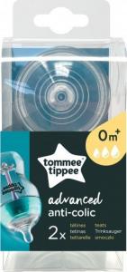 Tommee Tippee Smoczek antykolkowy Advanced wieloprzepływowy 0m+ 2 sztuki (421122651) 1