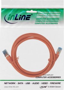 InLine InLine 76802O 2m Cat6a S / FTP (S-STP) Orange Network Cable (76802O) 1