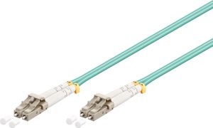 Goobay Wentronic goobay - Network cable - LC Multi- Mode (M) to LC Multi- Mode (M) - 5,0m - glass fiber - 50/125 Micrometer - OM3 - halogen free - Aquamarin (95753) 1