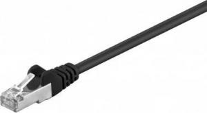 Goobay Wentronic - Network cable - RJ- 45 (M) to RJ- 45 (M) - 15 m - FTP - CAT 5e - black 1