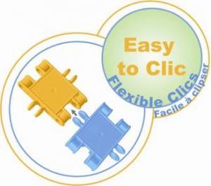 Clics Klocki Junior /miękkie klocki/-duże wiadro JR-300 2