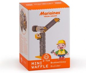 Marioinex Klocki Wafle mini Budowniczy średni 1