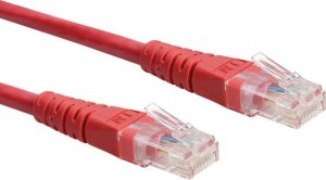 Secomp ROLINE UTP- Patch Cable Kat.6, red, 7m (21.15.1571) 1