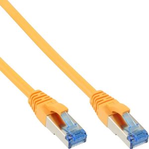 InLine Patch Cable - S / FTP (PiMf) - Cat.6A - 500MHz - Halogen Free - Copper - Yellow - 20m (76820Y) 1