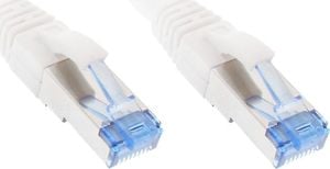 InLine Patch Cable - S / FTP (PiMf) - Cat.6A - 500MHz - Halogen Free - Copper - White - 20m (76820W) 1