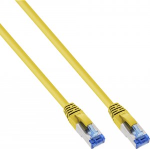 InLine Patch Cable - S / FTP (PiMf) - Cat.6A - 500MHz - Halogen Free - Copper - Yellow - 15m (76815Y) 1