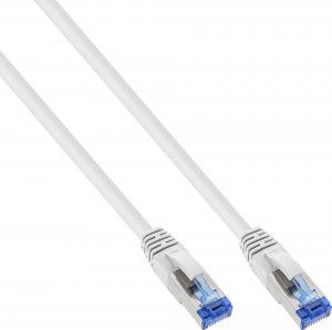 InLine Patch Cable - S / FTP (PiMf) - Cat.6A - 500MHz - Halogen Free - Copper - White - 15m (76815W) 1