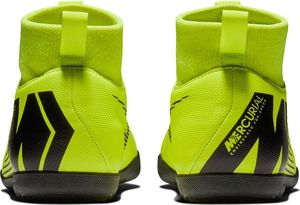 Nike Buty piłkarskie JR Mercurial Superflyx 6 Club IC limonkowe r. 33 1/2 5