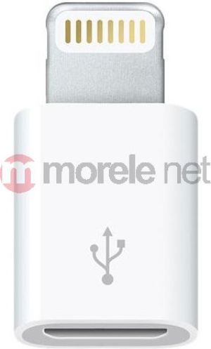 Adapter USB Apple Lightning - microUSB Biały  (MD820ZM/A) 1
