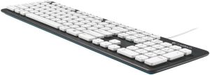 Klawiatura Logitech Przewodowa Czarno-biała  (920004060) 3
