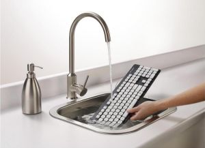 Klawiatura Logitech Przewodowa Czarno-biała  (920004060) 6