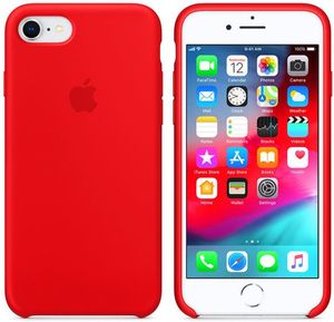 Apple silicone case iPhone 8/7 MQGP2ZM/A Red 1