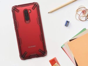 Ringke Etui Ringke Fusion X Xiaomi Pocophone F1 Ruby Red 5