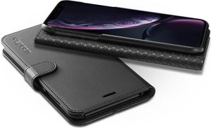 Spigen Etui Wallet S Portfel do Apple iPhone XR czarne 2