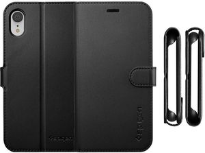 Spigen Etui Wallet S Portfel do Apple iPhone XR czarne 6