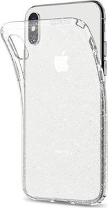 Spigen Nakładka Liquid Crystal Glitter Apple iPhone X / Xs przezroczysta 3