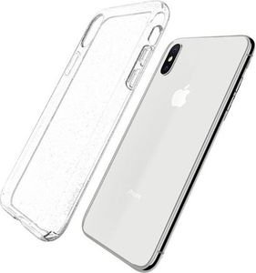 Spigen Nakładka Liquid Crystal Glitter Apple iPhone X / Xs przezroczysta 5