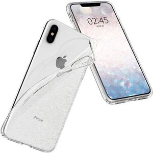 Spigen Nakładka Liquid Crystal Glitter Apple iPhone X / Xs przezroczysta 10