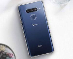 Spigen Nakładka Liquid Crystal do LG V40 ThinQ przezroczysta 10